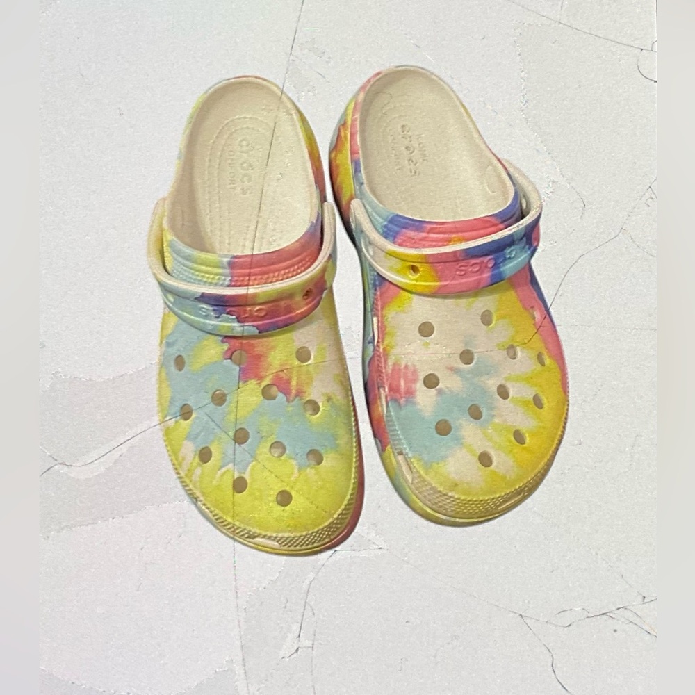 Tye Dye Croc